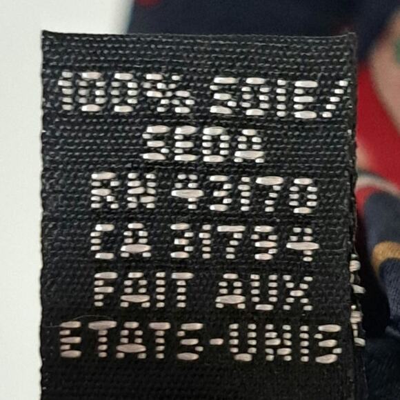 Tabasco Golf Blue Silk Neck Tie - Picture 6 of 6